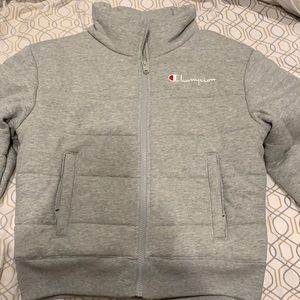 Gray Puffer Jacket champion